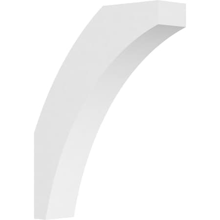 Ekena Millwork 3"W x 14"D x 18"H Standard Thorton Architectural Grade PVC Knee Brace BRCP03X14X18THR